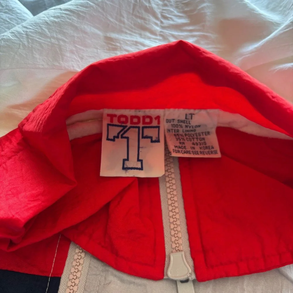 Vintage‎ 90s Todd 1 Windbreaker Jacket